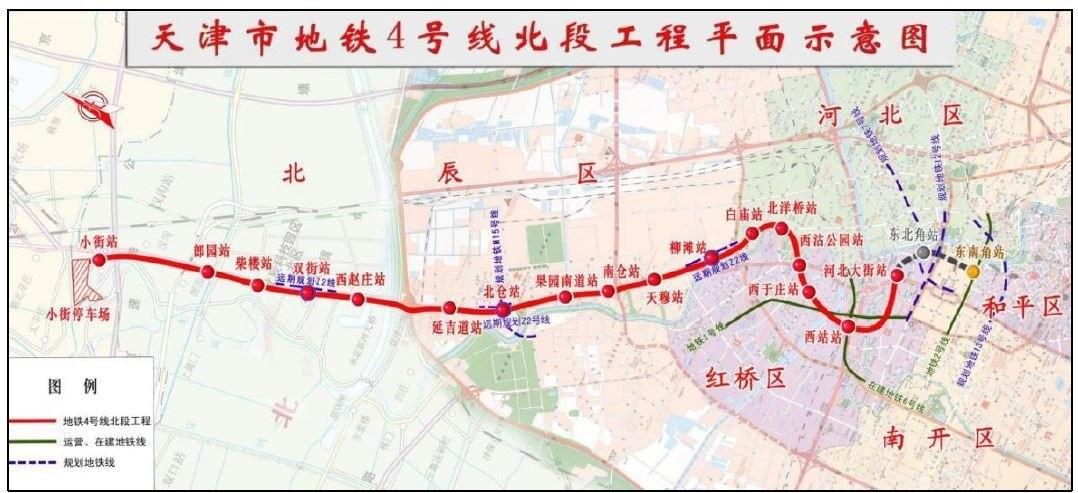 天津地铁线路图最新版，解读天津轨道交通发展及未来规划展望