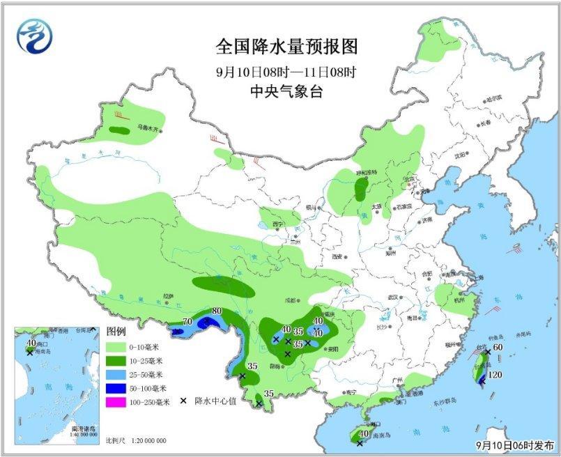 全国天气概况，大部分地区气温上升，西南频繁降水——智能生活与科技同行